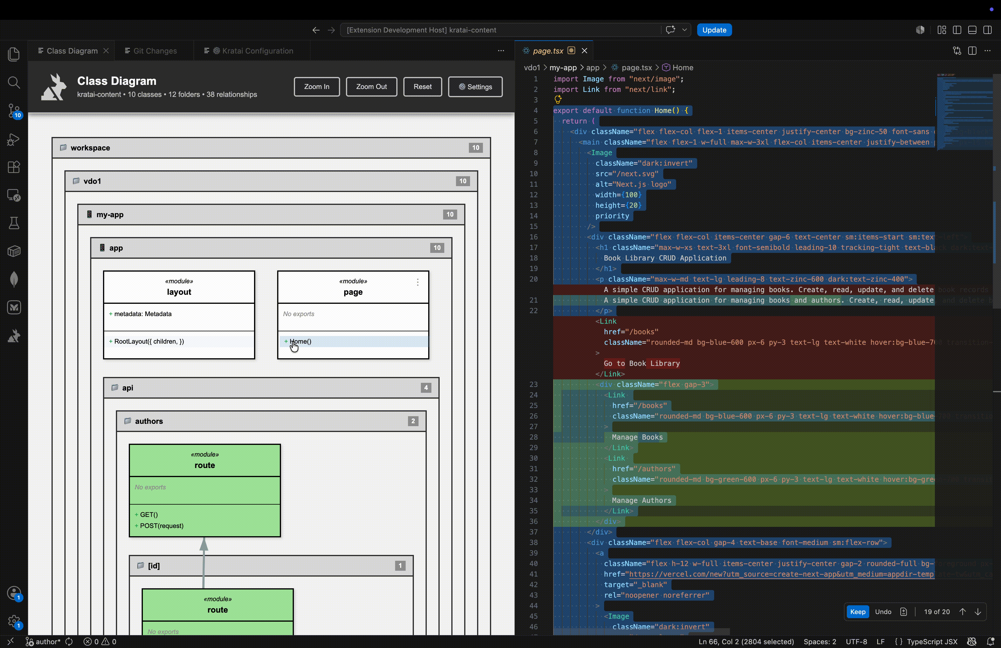 Kratai in Action - Interactive Code Visualization